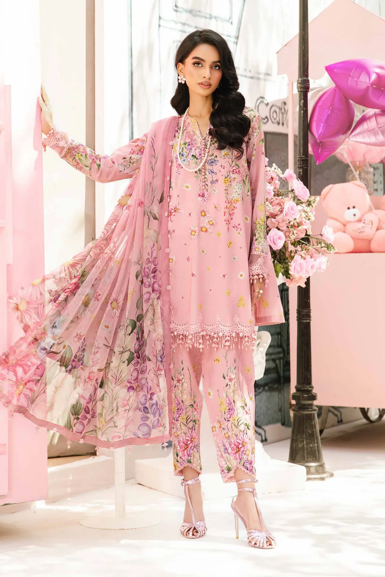 Branded Maria B Dress Outfit