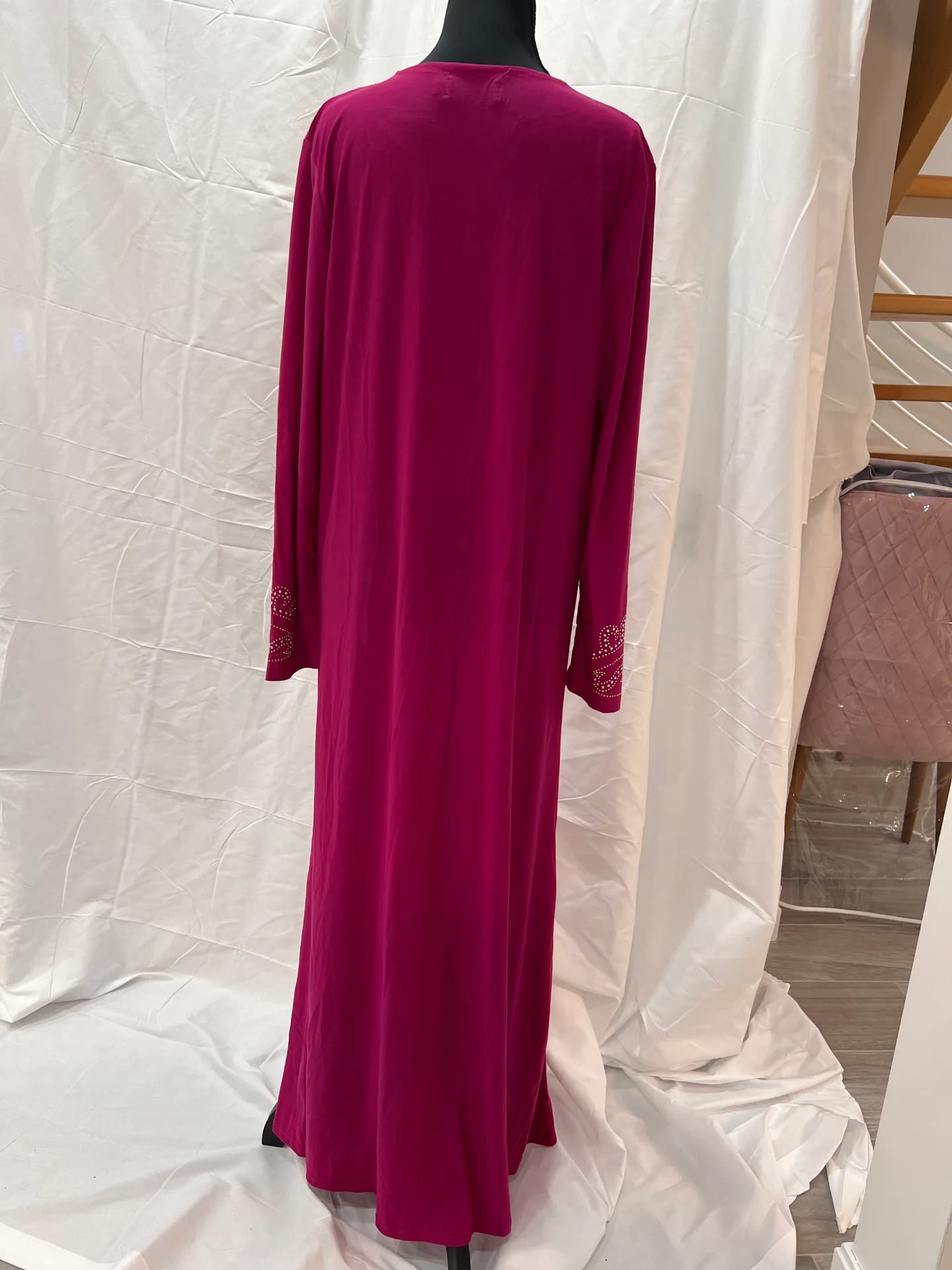 Floral Pink Abaya